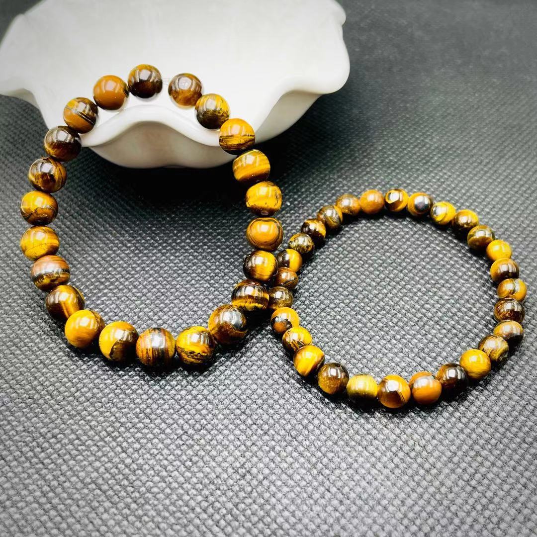 Wholesale Yellow Tiger Eye Beads Bracelet